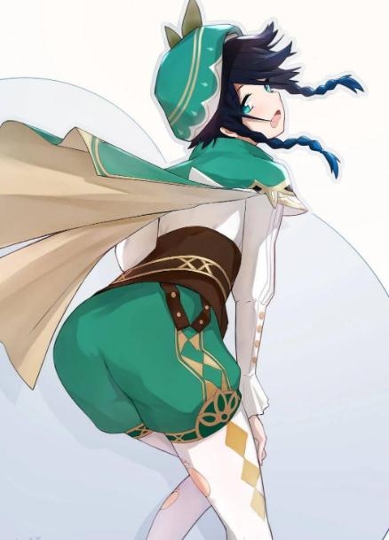 《原神》温迪全彩福利本子
