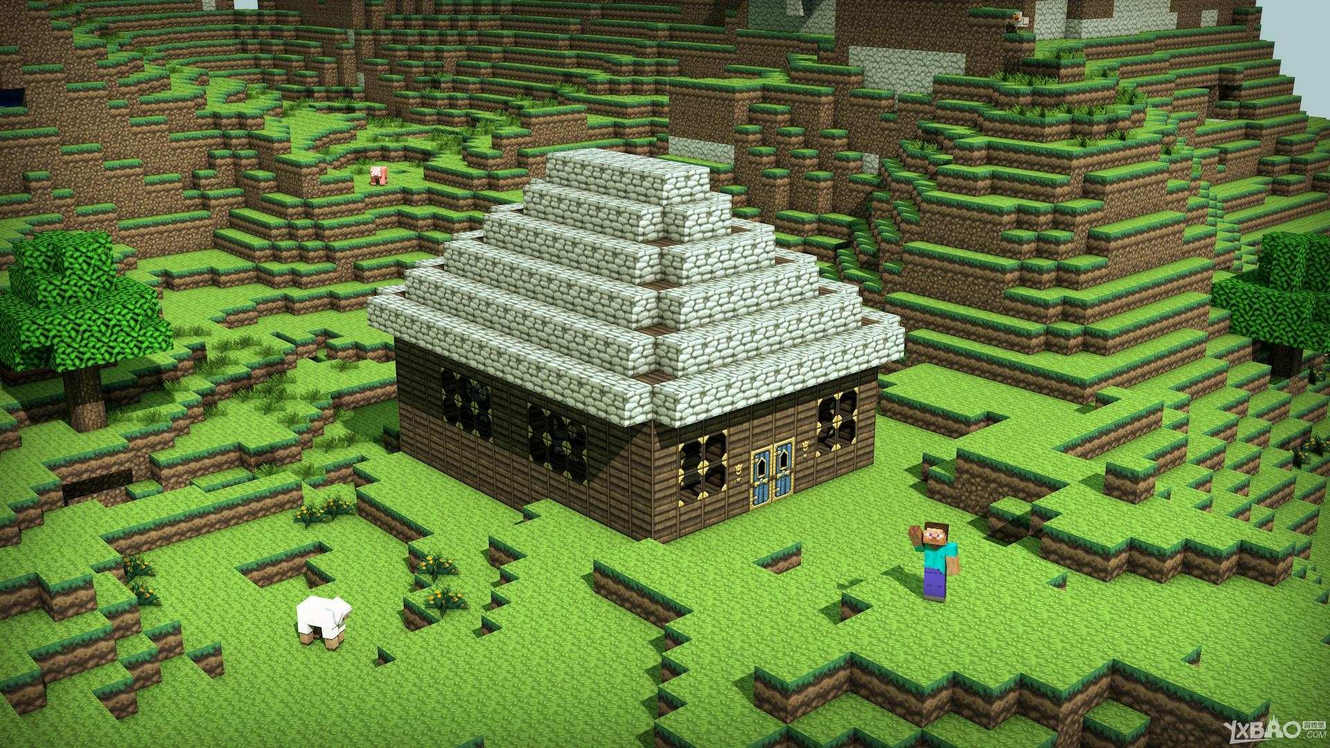 《我的世界》马桶解说空岛战争：爆菊大作战