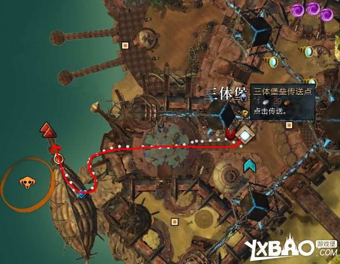 激战2浩劫海峡地图观景点图解攻略
