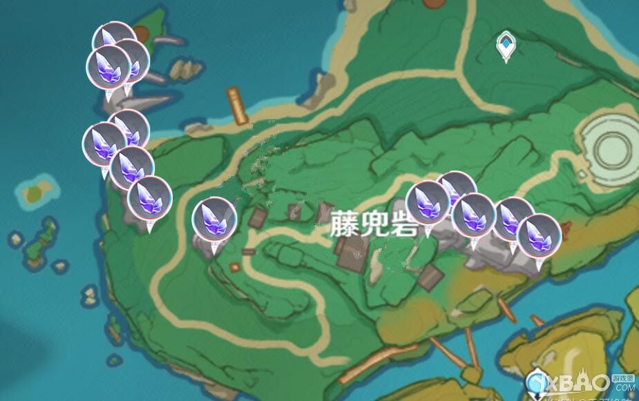 《原神》晶化骨髓分布在哪些位置