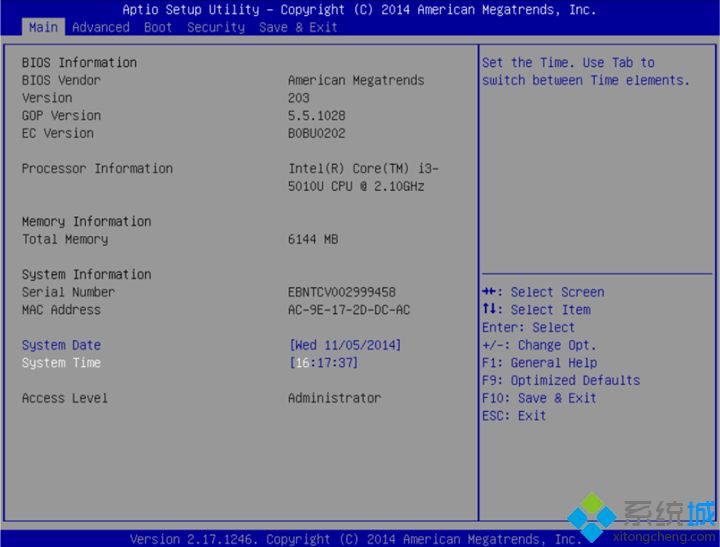 华硕笔记本bios utility ez mode设置图解以及切换成传统bios界面方法