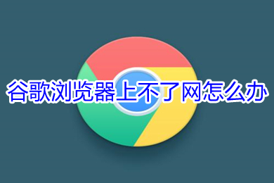 谷歌浏览器上不了网怎么办(谷歌浏览器上不了网的解决办法)