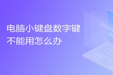 电脑小键盘数字键不能用怎么办(数字键不能用的解决办法)