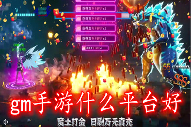 gm手游什么平台好(满vip免费刷物品的gm盒子推荐)
