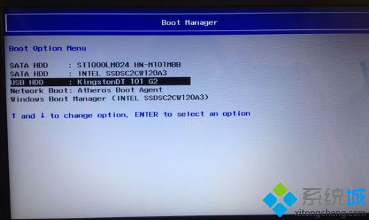 win8系统换成win7步骤1