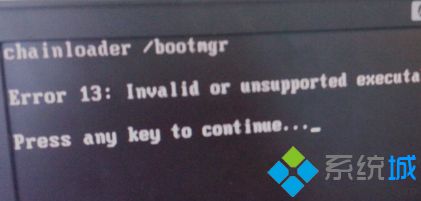 Win7系统开机提示press(any key to continue怎么解决)