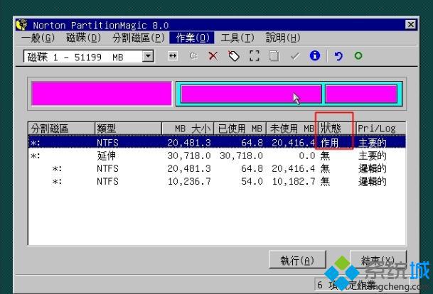 PQ8.05硬盘分区图文教程 步骤7