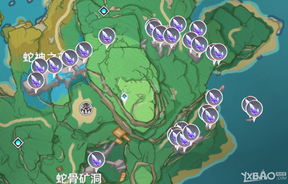 《原神》晶化骨髓分布在哪些位置
