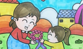 母亲节的画怎么画(关于母亲节的简笔画教程)