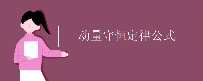 动量守恒定律公式