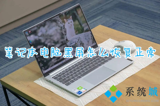 笔记本电脑黑屏怎么恢复正常(笔记本打开黑屏进不了界面怎么办)