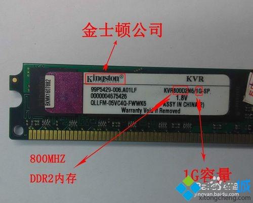 教你区分DDR1 DDR2 DDR3内存条的方法