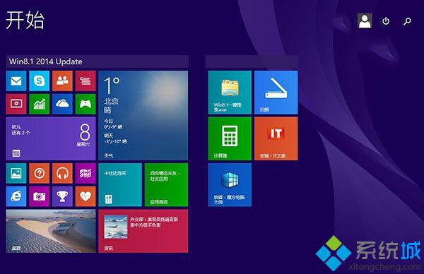成功升级至Win8.1 Update正式版