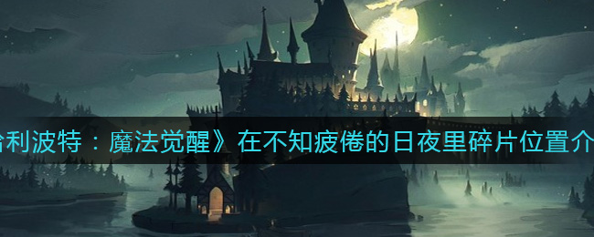 哈利波特魔法觉醒在不知疲倦的日夜里碎片在哪(在不知疲倦的日夜里碎片位置