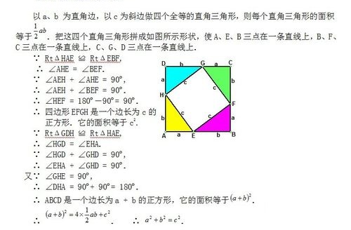 勾股定理的证明方法