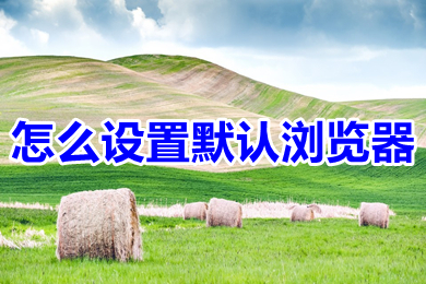怎么设置默认浏览器(设置默认浏览器的方法介绍)