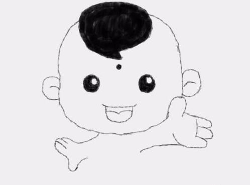 福娃简笔画