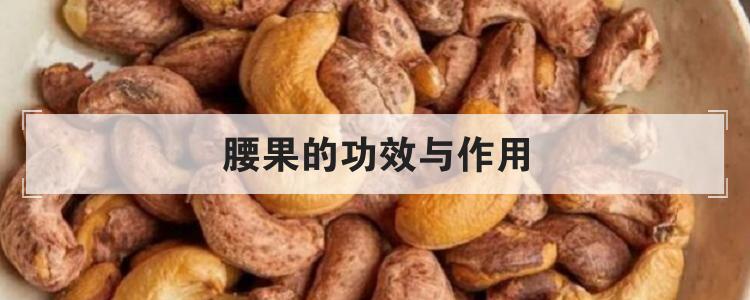 腰果的功效与作用
