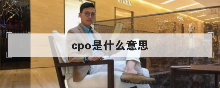 cpo是什么意思