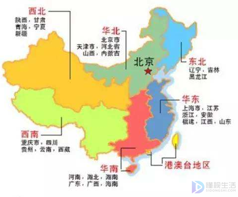 华东地区包括哪些省