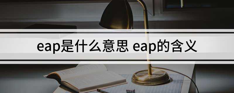 eap是什么意思(eap的含义)