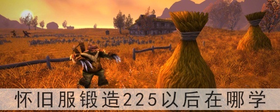 魔兽世界怀旧服锻造225以后在哪学(锻造225后去哪学)