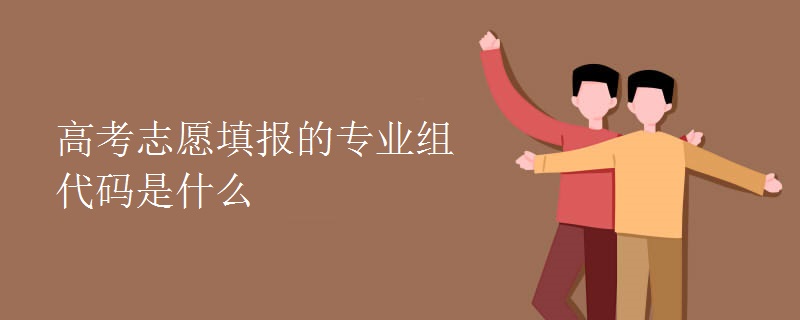 高考志愿填报的专业组代码是什么