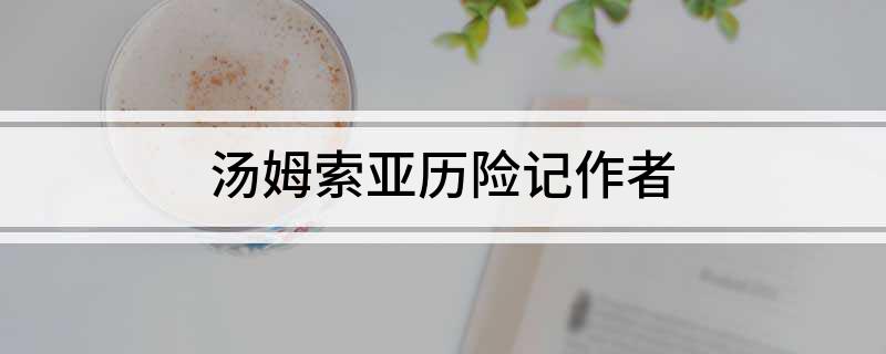 汤姆索亚历险记作者