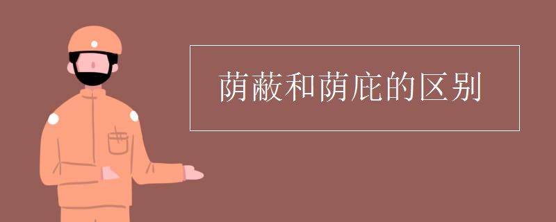 荫蔽和荫庇的区别