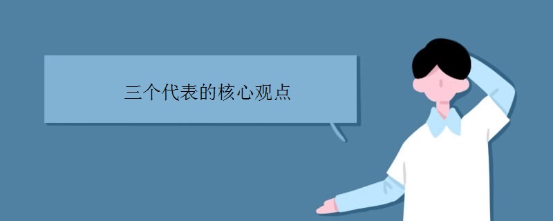三个代表的核心观点