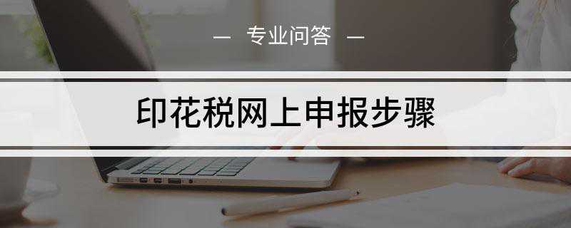 印花税网上申报步骤