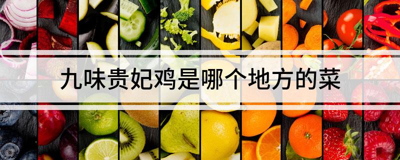九味贵妃鸡是哪个地方的菜