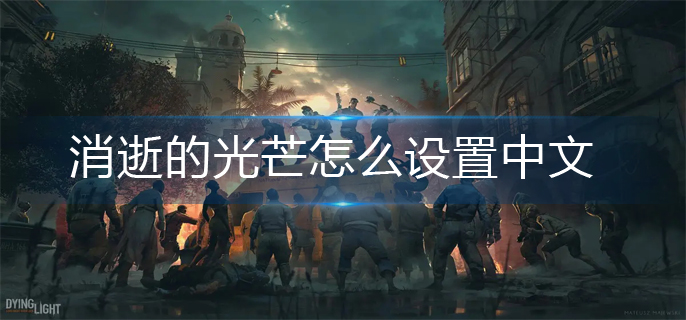 消逝的光芒中文设置方法