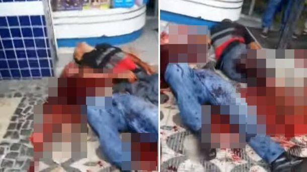 这是闹哪样(巴西便衣警察近距互射10枪)