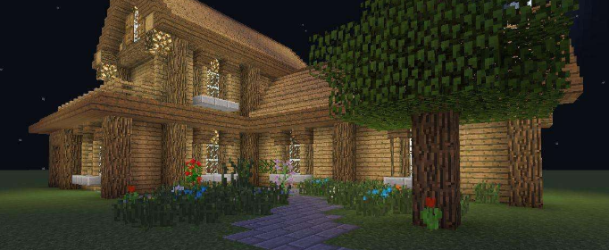 我的世界生存精致小屋怎么做(我的世界精致生存小屋教程)