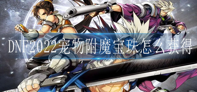 DNF2022宠物附魔宝珠怎么获得(2022宠物附魔宝珠获得方法)