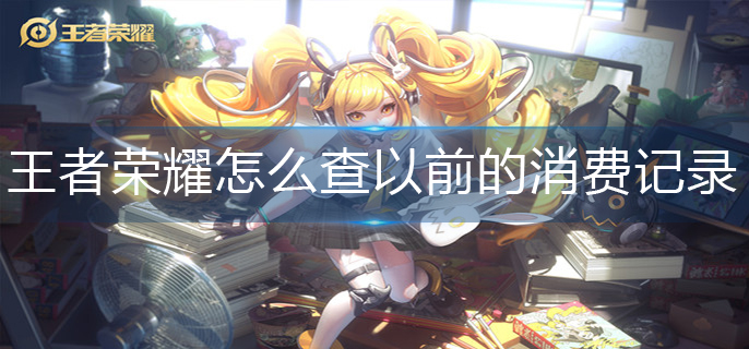 王者荣耀怎么查以前的消费记录(以前消费记录查询方法)