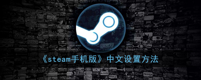 steam手机版怎么设置中文(手机steam中文设置方法)