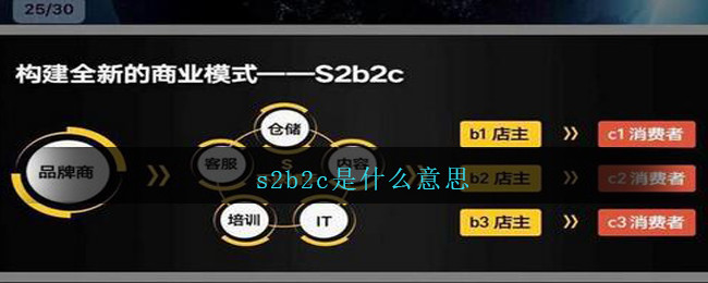 s2b2c是什么意思(s2b2c是什么商业模式)