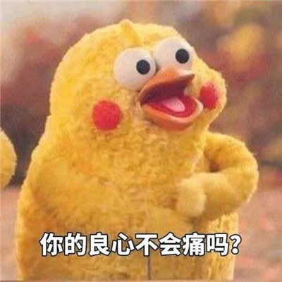 《抖音》你的良心不会痛吗表情包分享