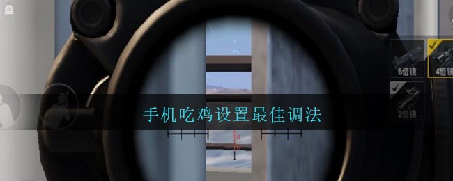 手机吃鸡设置最佳调法(手机吃鸡设置怎么调最好)