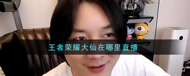 王者荣耀大仙在哪里直播(张大仙直播地址分享)