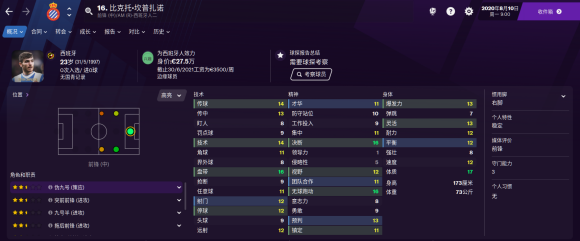 足球经理2021高性价比球员汇总