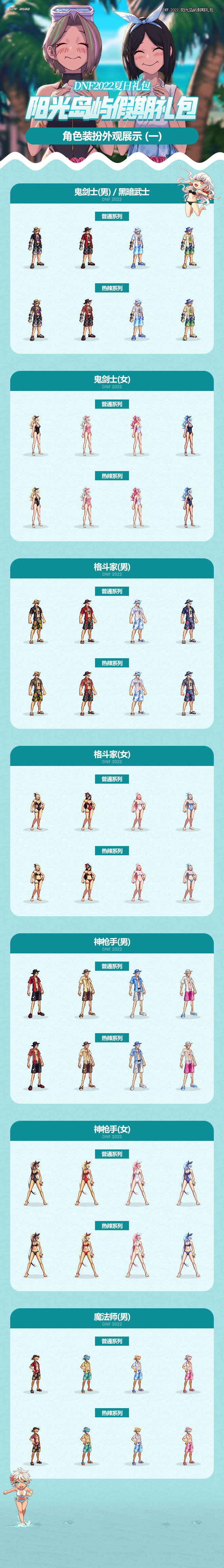 dnf夏日礼包2022内容汇总