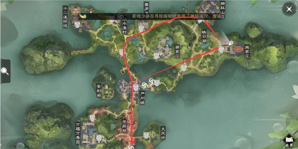 《楚留香》江湖行商技巧攻略(帮派跑商路线选择)