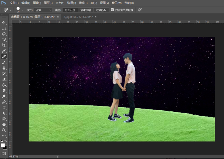 怎么利用PS做出人物剪影效果？