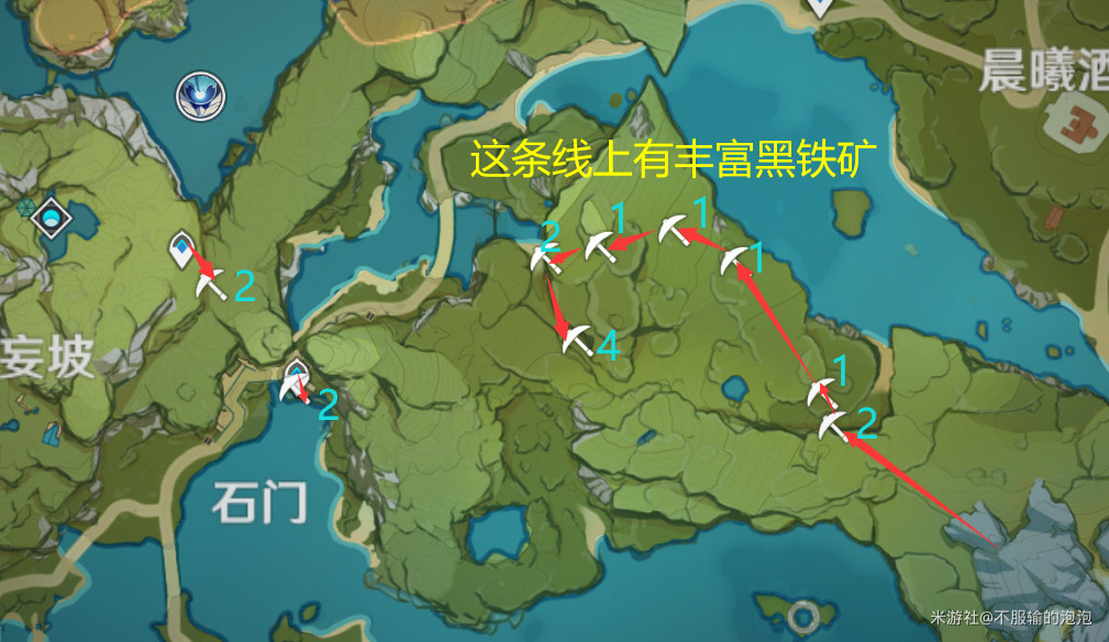 原神白铁块哪里多一点-白铁块分布图位置