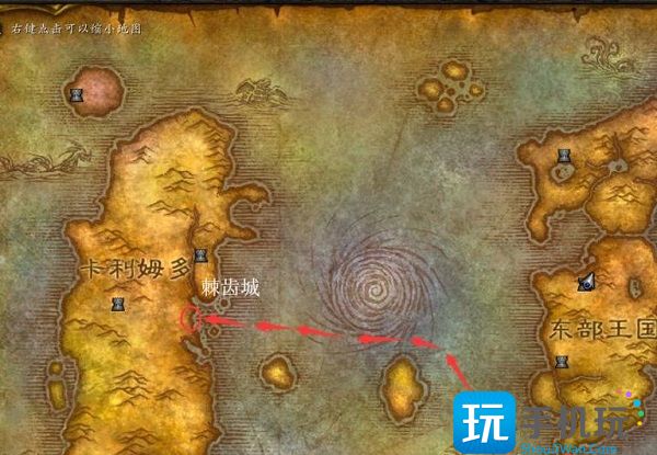 魔兽世界菲拉斯怎么去