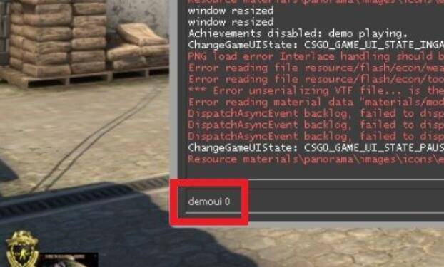 csgodemo视角切换方法