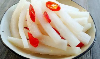 腌制萝卜怎么腌好吃又脆(腌制白萝卜方法分享)